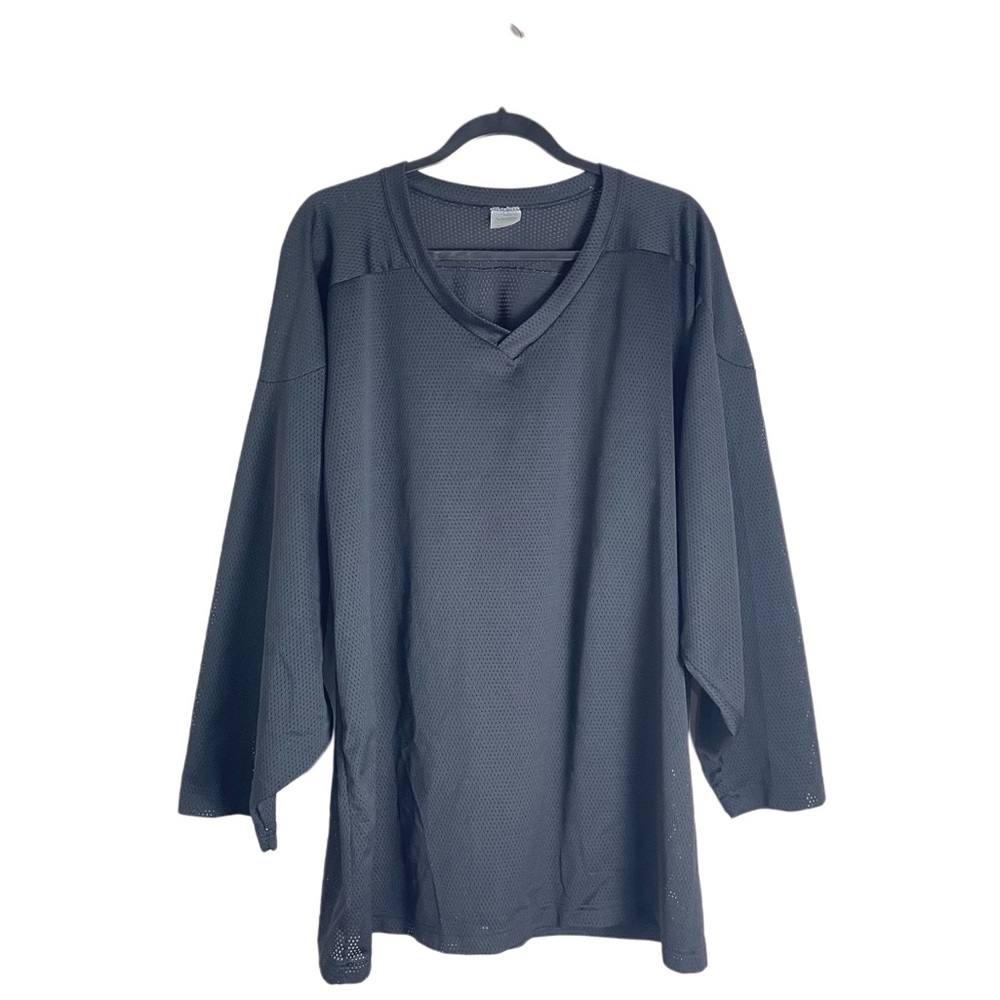 Augusta Sportswear Black Mesh Sports Top